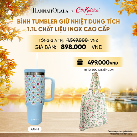  BÌNH TUMBLER GIỮ NHIỆT CATH KIDSTON DUNG TÍCH 1.1L CHẤT LIỆU INOX CAO CẤP - E262 