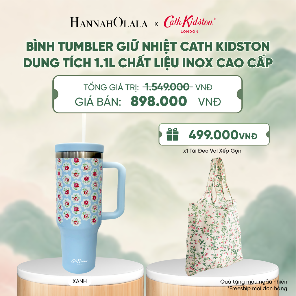  BÌNH TUMBLER GIỮ NHIỆT CATH KIDSTON DUNG TÍCH 1.1L CHẤT LIỆU INOX CAO CẤP - A4046 
