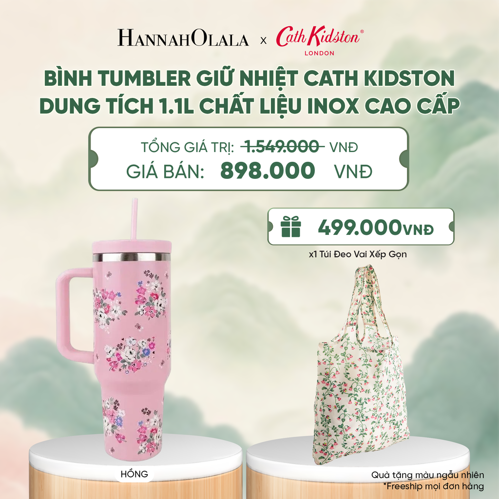  BÌNH TUMBLER GIỮ NHIỆT CATH KIDSTON DUNG TÍCH 1.1L CHẤT LIỆU INOX CAO CẤP - A4046 