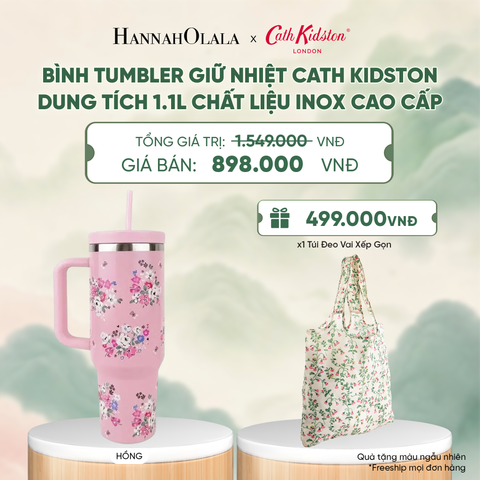  BÌNH TUMBLER GIỮ NHIỆT CATH KIDSTON DUNG TÍCH 1.1L CHẤT LIỆU INOX CAO CẤP - A4046 
