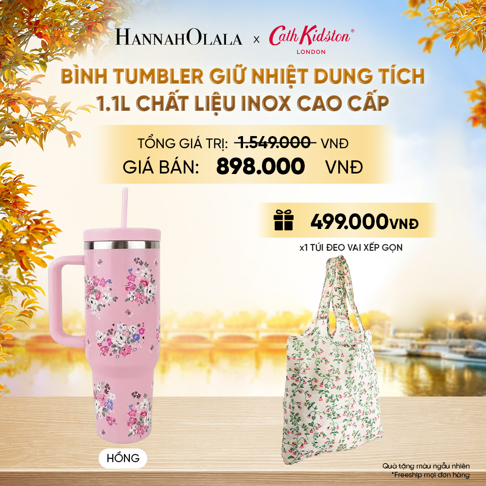  BÌNH TUMBLER GIỮ NHIỆT CATH KIDSTON DUNG TÍCH 1.1L CHẤT LIỆU INOX CAO CẤP - E262 