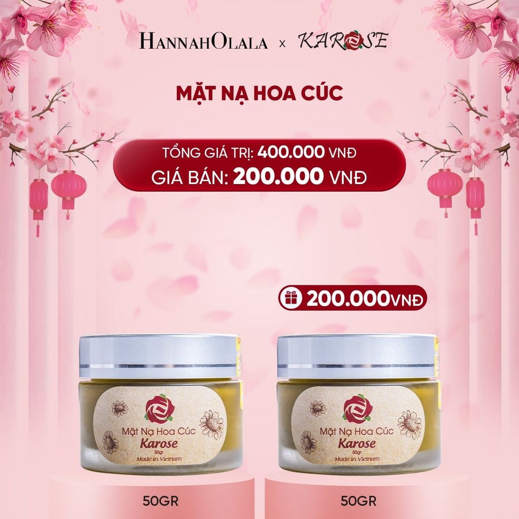  DEAL 18: MẶT NẠ HOA CÚC 50GR 