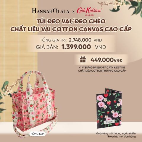  TÚI ĐEO VAI/ĐEO CHÉO CATH KIDSTON CHẤT LIỆU VẢI COTTON CANVAS CAO CẤP - A2400 