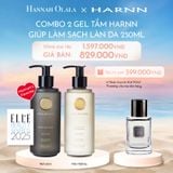 C717_DEAL 1: COMBO 2 GEL TẮM HARNN GIÚPLÀM SẠCH VÀ NUÔI DƯỠNG LÀN DA 250ML - BODY WASH 