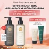  DEAL 1: COMBO 2 GEL TẮM HARNN GIÚP LÀM SẠCH VÀ NUÔI DƯỠNG LÀN DA 250ML - BODY WASH 