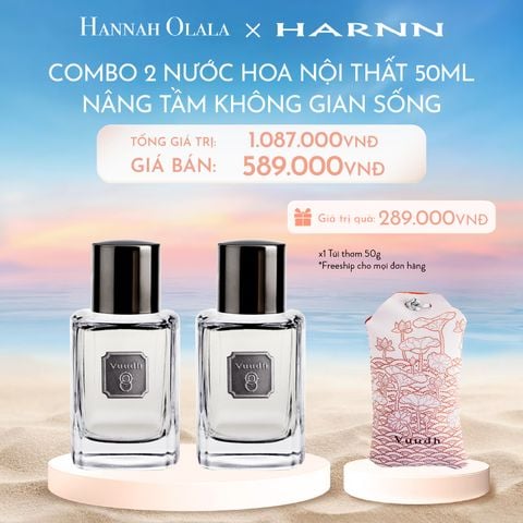  C739_DEAL 8: COMBO 2 NƯỚC HOA NỘI THẤT 50ML - NÂNG TẦM KHÔNG GIAN SỐNG 