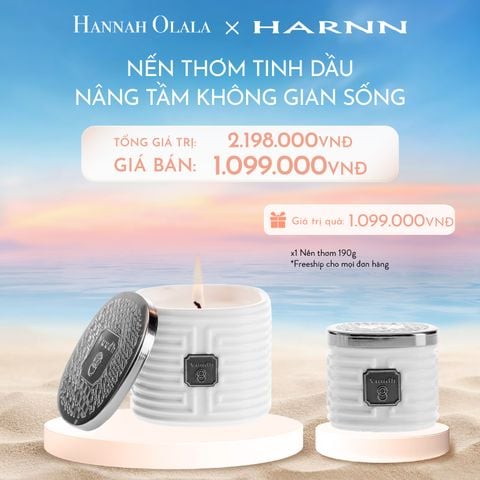  C741_DEAL 9: NẾN THƠM TINH DẦU THIÊN NHIÊN - NÂNG TẦM KHÔNG GIAN SỐNG 190GR 