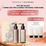  DEAL 7: GIFT SET DU LỊCH HARNN - COMBO SỮA TẮM & DƯỠNG THỂ HƯƠNG THIÊN NHIÊN (100ml x 2pcs) 