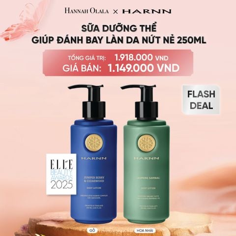  DEAL 5A: [FLASH DEAL] BODY LOTION - SỮA DƯỠNG THỂ HARNN GIÚP ĐÁNH BAY LÀN DA NỨT NẺ 250ML 