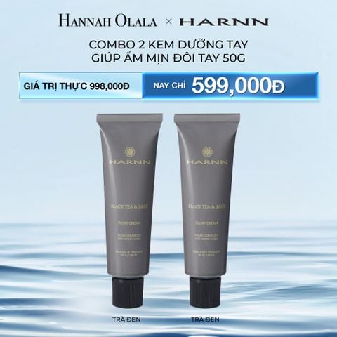  DEAL 3: COMBO 2 KEM DƯỠNG TAY HARNN GIÚP ẨM MỊN ĐÔI TAY 50G 