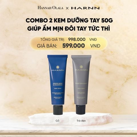  DEAL 2: COMBO 2 KEM DƯỠNG TAY HARNN 50G GIÚP ẨM MỊN ĐÔI TAY TỨC THÌ 