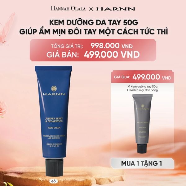  DEAL 10: [MUA 1 TẶNG 1] KEM DƯỠNG DA TAY GIÚP ẨM MỊN ĐÔI TAY MỘT CÁCH TỨC THÌ 50G 