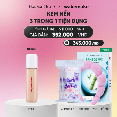  KEM NỀN WAKEMAKE SPATULA CONCEAL BB 3 TRONG 1 TIỆN DỤNG_A228 