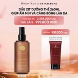  DEAL 6: BODY OIL SPRAY - DẦU XỊT DƯỠNG THỂ HARNN GIÚP ẨM MỊN VÀ CĂNG BÓNG LÀN DA 260ML 