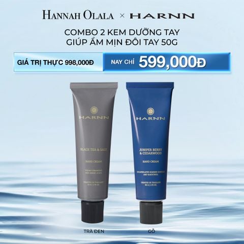  DEAL 3: COMBO 2 KEM DƯỠNG TAY HARNN GIÚP ẨM MỊN ĐÔI TAY 50G 