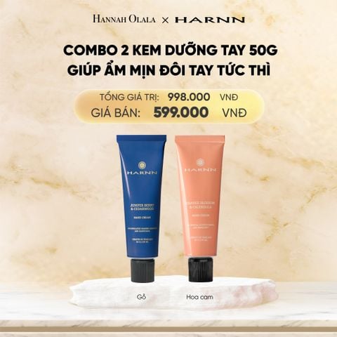  DEAL 2: COMBO 2 KEM DƯỠNG TAY HARNN 50G GIÚP ẨM MỊN ĐÔI TAY TỨC THÌ 