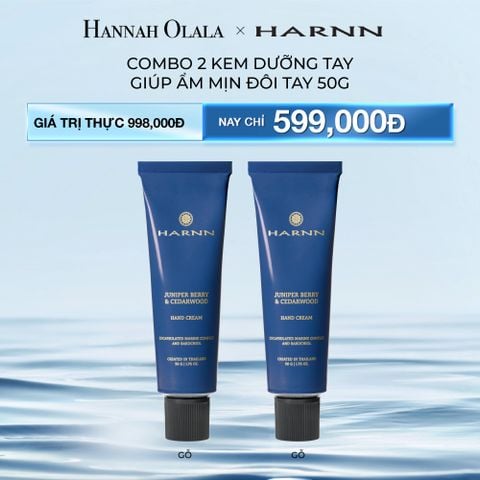  DEAL 3: COMBO 2 KEM DƯỠNG TAY HARNN GIÚP ẨM MỊN ĐÔI TAY 50G 