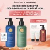  DEAL 5: COMBO 2 BODY LOTION - SỮA DƯỠNG THỂ HARNN GIÚP ĐÁNH BAY LÀN DA NỨT NẺ 250ML 