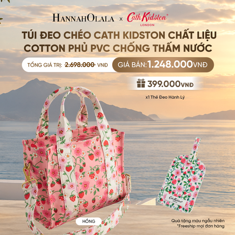  TÚI ĐEO CHÉO CATH KIDSTON CHẤT LIỆU COTTON CANVAS CAO CẤP 