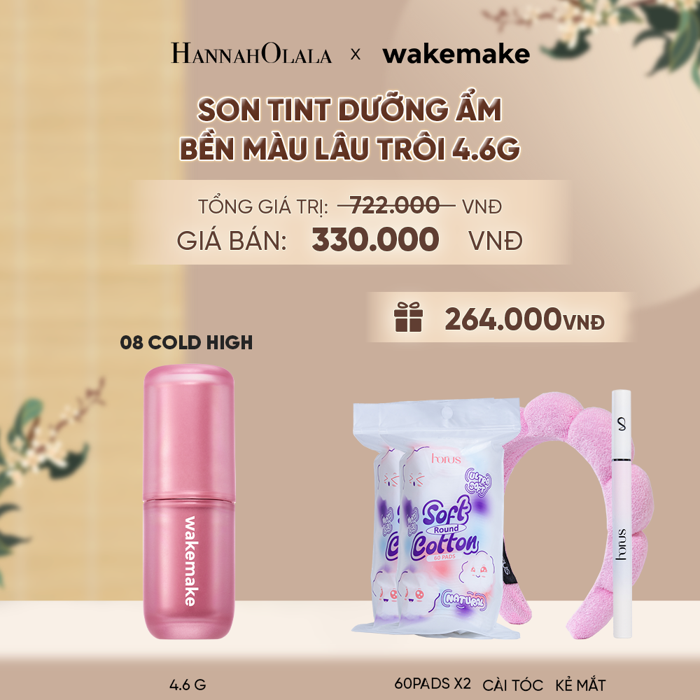  SON TINT WAKEMAKE WATER BLURRING LAYER TINT DƯỠNG ẨM, BỀN MÀU LÂU TRÔI. - A1113 