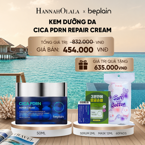  BEPLAIN KEM DƯỠNG DA CICA PDRN REPAIR CREAM 50ML_ D243 