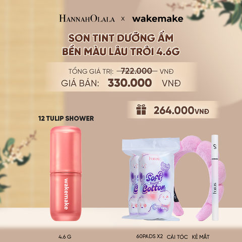 SON TINT WAKEMAKE WATER BLURRING LAYER TINT DƯỠNG ẨM, BỀN MÀU LÂU TRÔI. - A1113 