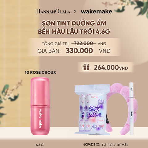  SON TINT WAKEMAKE WATER BLURRING LAYER TINT DƯỠNG ẨM, BỀN MÀU LÂU TRÔI. - A1113 