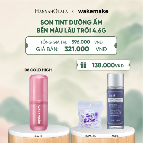  SON TINT WAKEMAKE WATER BLURRING LAYER TINT DƯỠNG ẨM, BỀN MÀU LÂU TRÔI. - A1515 