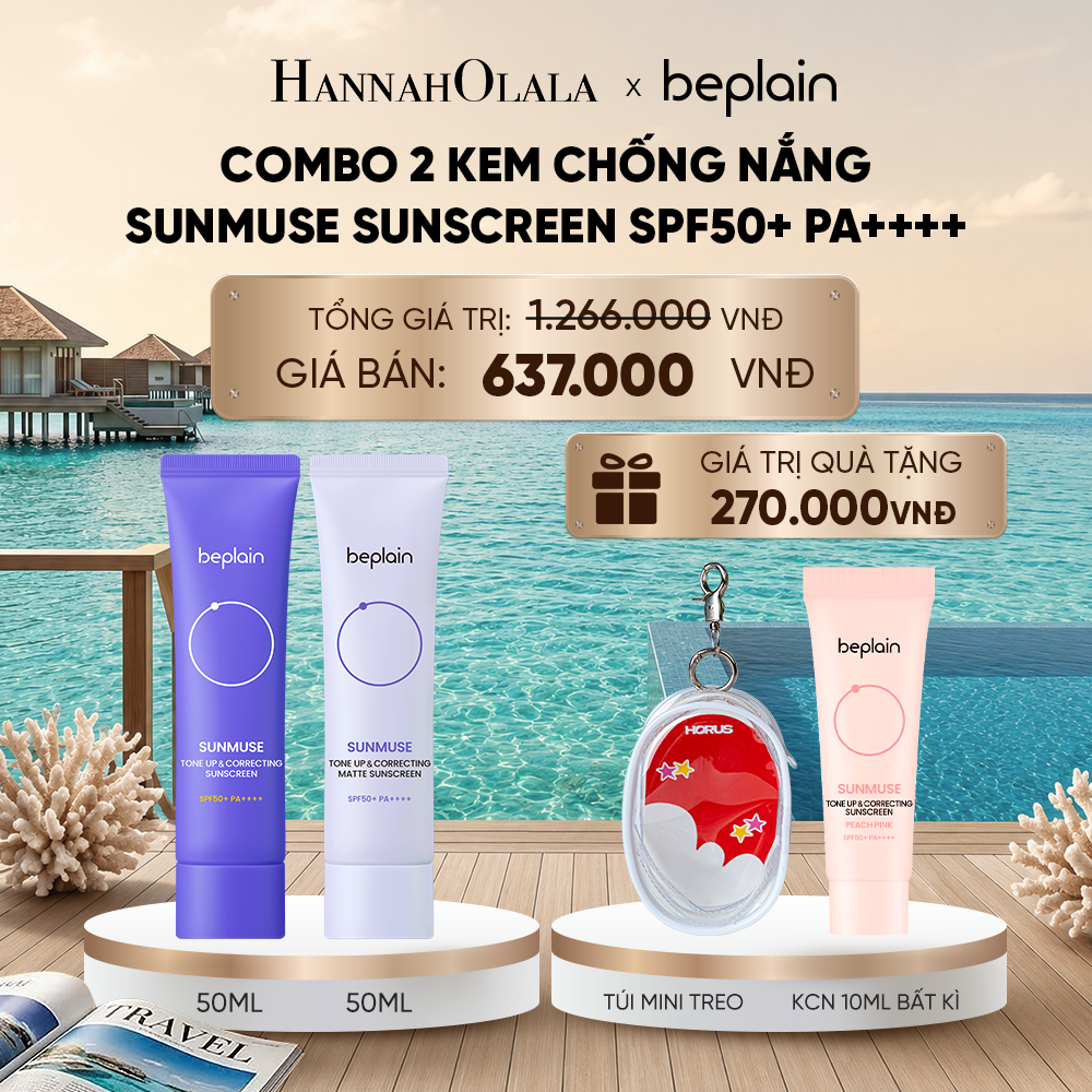  COMBO 2 KEM CHỐNG NẮNG SUNMUSE SUNSCREEN 50ML BẤT KỲ_ D512 