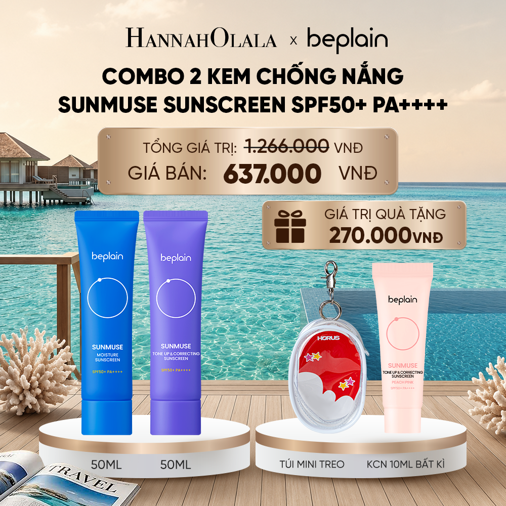  COMBO 2 KEM CHỐNG NẮNG SUNMUSE SUNSCREEN 50ML BẤT KỲ_ D512 