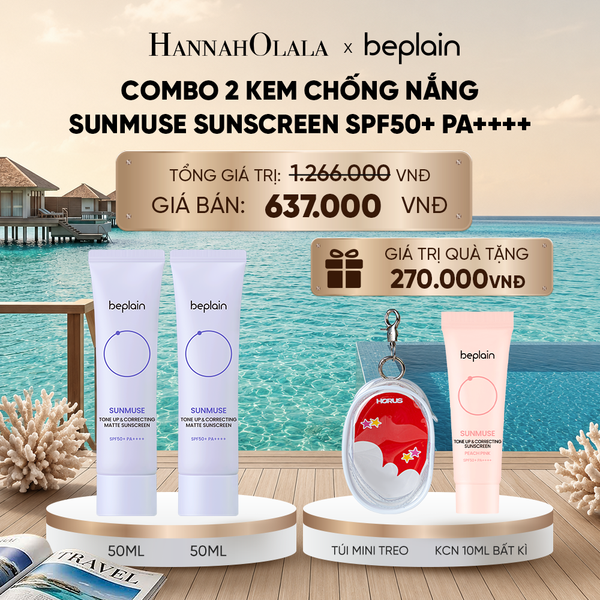  COMBO 2 KEM CHỐNG NẮNG SUNMUSE SUNSCREEN 50ML BẤT KỲ_ D512 