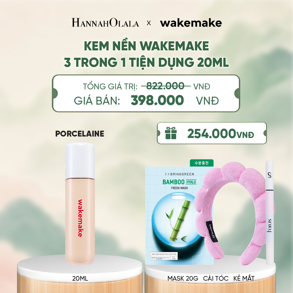  KEM NỀN WAKEMAKE SPATULA CONCEAL BB 3 TRONG 1 TIỆN DỤNG - A1528 