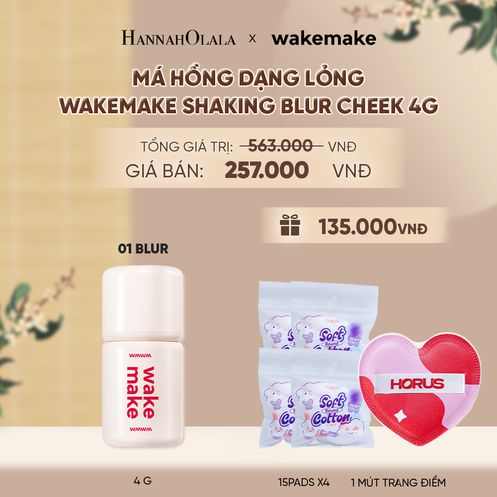  MÁ HỒNG DẠNG LỎNG WAKEMAKE SHAKING BLUR CHEEK 4G - A1132 