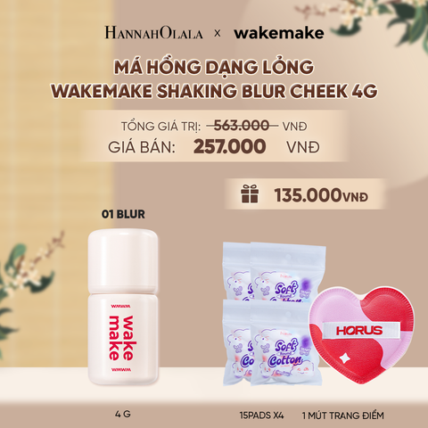  MÁ HỒNG DẠNG LỎNG WAKEMAKE SHAKING BLUR CHEEK 4G - A1132 