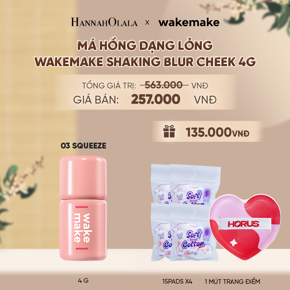  MÁ HỒNG DẠNG LỎNG WAKEMAKE SHAKING BLUR CHEEK 4G - A1132 