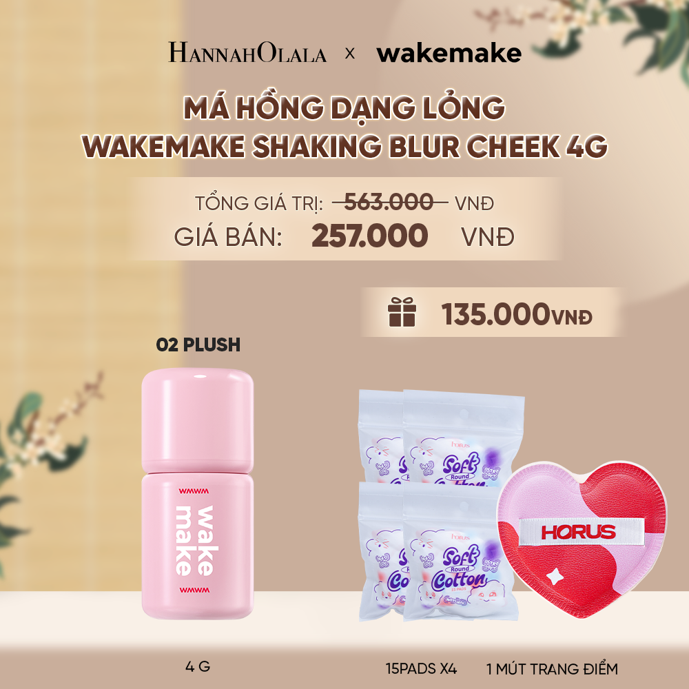  MÁ HỒNG DẠNG LỎNG WAKEMAKE SHAKING BLUR CHEEK 4G - A1132 