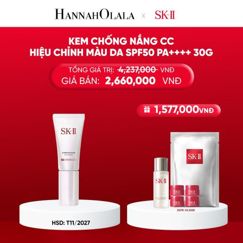  KEM LÓT CHỐNG NẮNG CC CREAM SPF50+ PA++++ (HSD: THÁNG 11/2027) - G21 