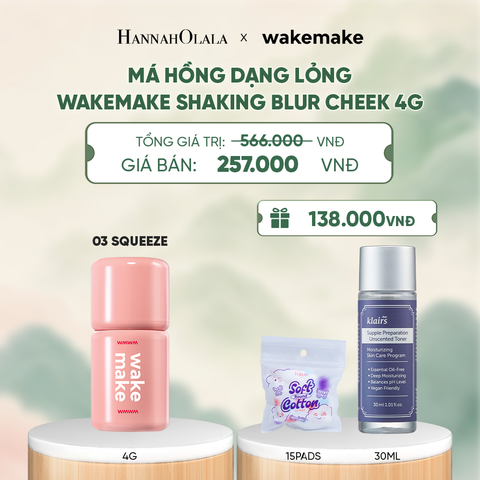  MÁ HỒNG DẠNG LỎNG WAKEMAKE SHAKING BLUR CHEEK 4G - A1537 