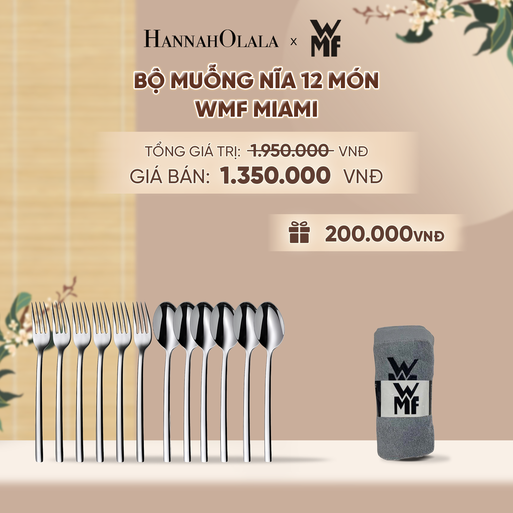  BỘ MUỖNG NĨA 12 MÓN WMF MIAMI - A1624 