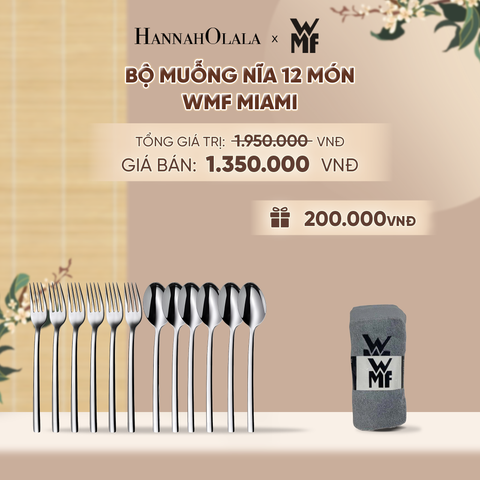  BỘ MUỖNG NĨA 12 MÓN WMF MIAMI - A1624 