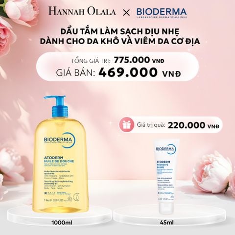  E602: DEAL 8: DẦU TẮM GIÚP LÀM SẠCH, LÀM DỊU VÀ DƯỠNG ẨM DÀNH CHO DA KHÔ, DA NHẠY CẢM - [GIAO HÀNG TỪ 03/10] 
