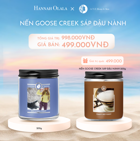  C819_DEAL 3: MUA NẾN GOOSE CREEK SÁP ĐẬU NÀNH 200G 