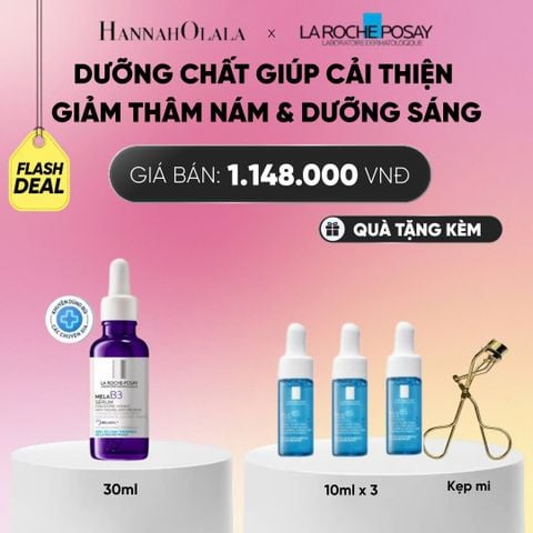  DƯỠNG CHẤT GIÚP CẢI THIỆN GIẢM THÂM NÁM & DƯỠNG SÁNG TOÀN DIỆN MELA B3 SERUM 30ML DEAL 8:_ A1313 