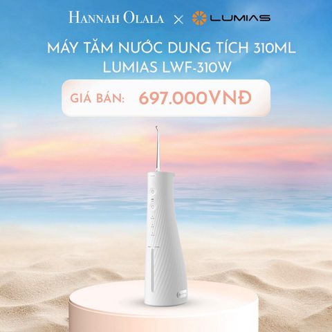  C604_DEAL 25: MÁY TĂM NƯỚC DUNG TÍCH 310ML LUMIAS LWF-310W 