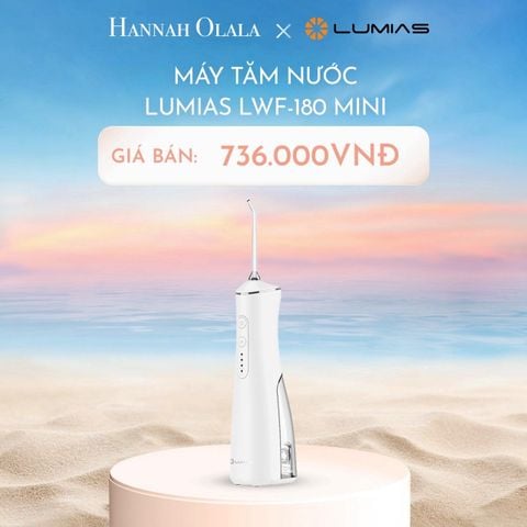  DEAL 9: MÁY TĂM NƯỚC LUMIAS LWF-180 MINI TIỆN LỢI KHI ĐI DU LỊCH 