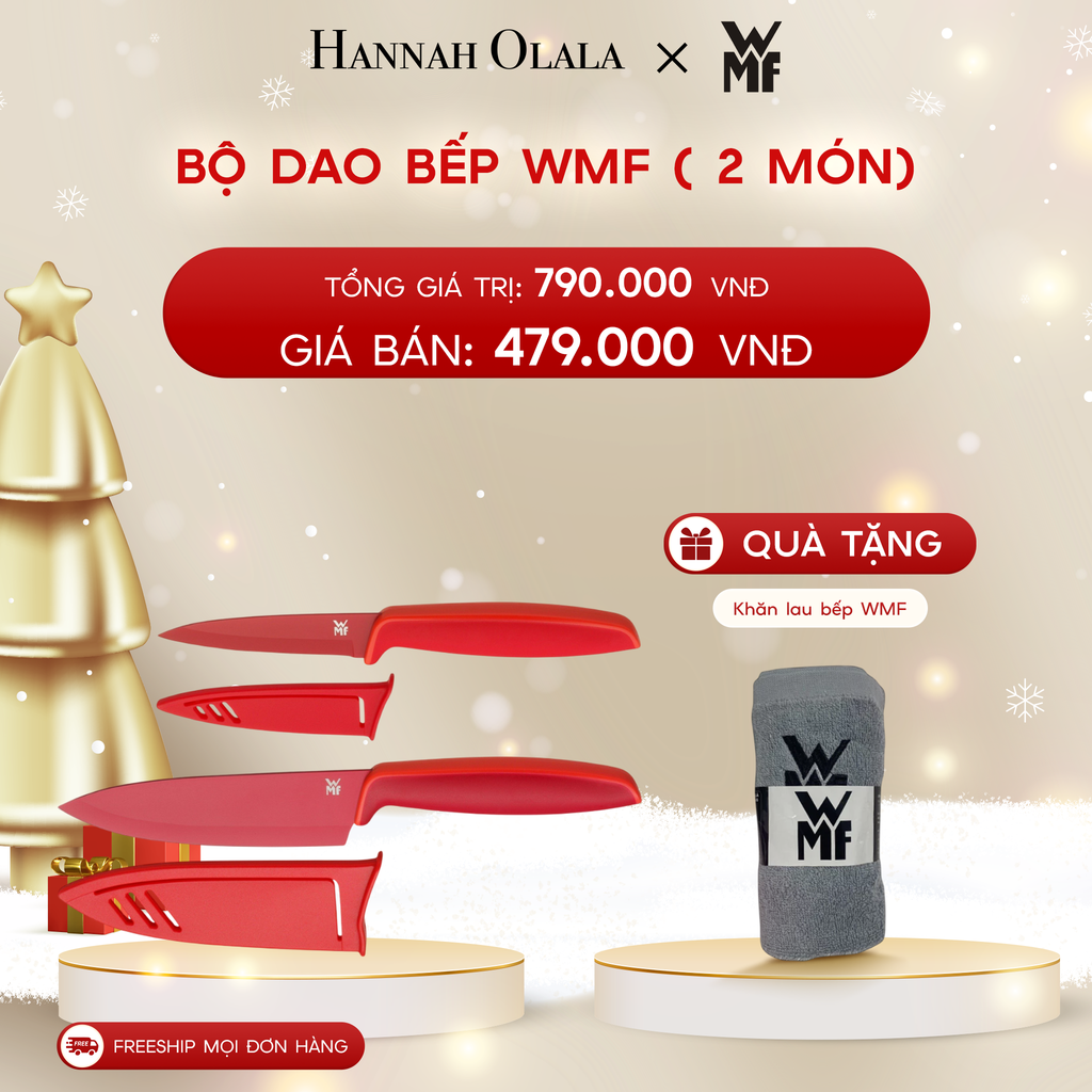  A526_DEAL 8: BỘ DAO BẾP WMF (2 MÓN) 