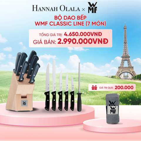  BỘ DAO BẾP WMF CLASSIC LINE (7 MÓN) - B145 