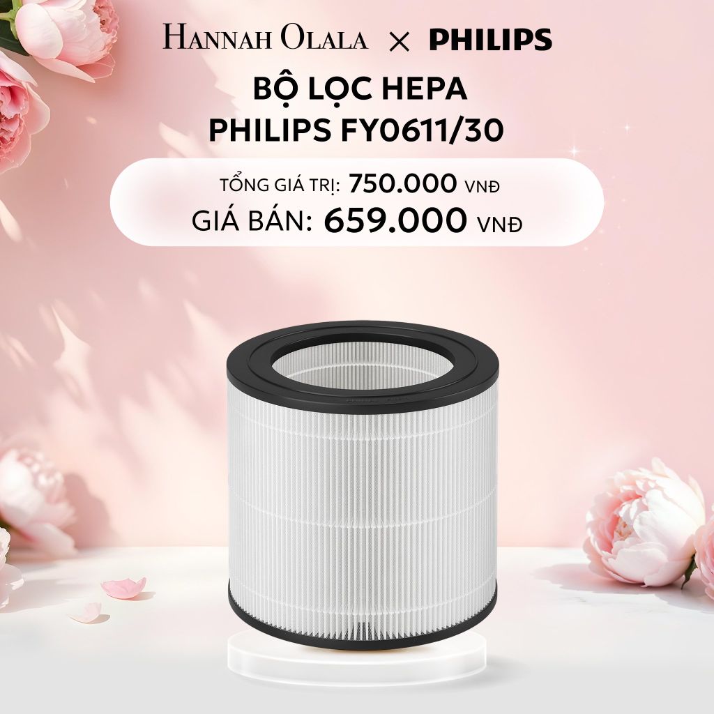  E82: DEAL 6: BỘ LỌC HEPA PHILIPS FY0611/30 