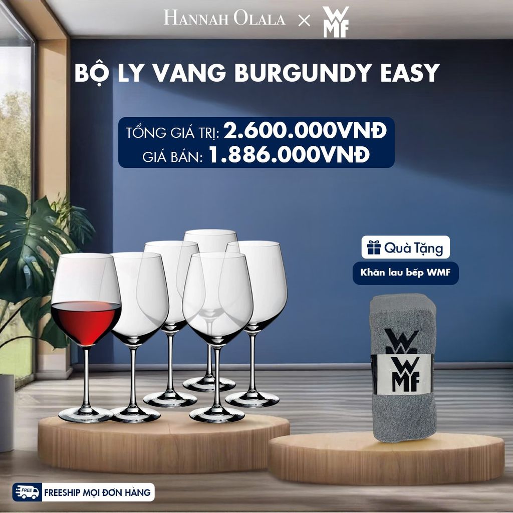  M150_DEAL 7: BỘ LY VANG BURGUNDY EASY 
