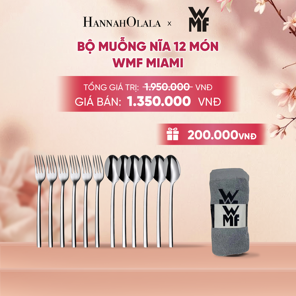  BỘ MUỖNG NĨA 12 MÓN WMF MIAMI - A910 